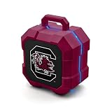 SOAR NCAA Shockbox LED Wireless Bluetooth Speaker, South Carolina Gamecocks