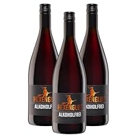 Hex vom Dasenstein Glühwein alkoholfrei Rot - HEXENGLUT - alkoholfreier Glühwein, entalkoholisierte und harmonische Rotwein Cuvée - Badischer Wein, Anbaugebiet Ortenau (3 x 1,0 l)