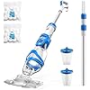 Consciot Pool Vacuum for Above Ground & Inground Pool, 22 GPM Suction Handheld Cleaner with 7.3FT Telescopic Pole, 2L Capacity, 60-Min Runtime, 2 Filters; Ideal for Spa, Hot Tub & Stairs