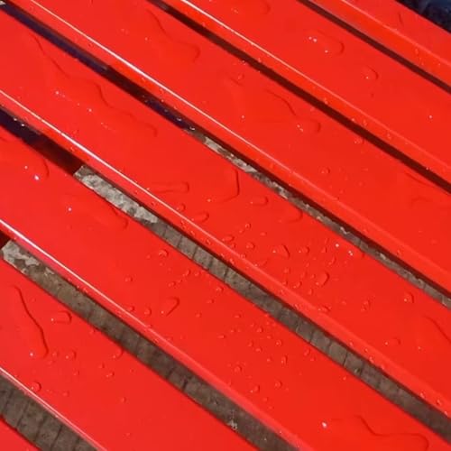 Banc de jardin en métal résistant aux intempéries 200 kg durable - 5