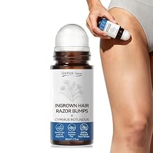 Ingrown Hair Razor Bumps TreatmentAfter Shave 30-Second Quick Absorption Soothing Redness & Razor Burn for Face and Bikini Area Prevent Ingrown Hair