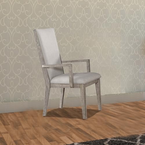 Sillón Tapizado Plegable Gris miniatura 2