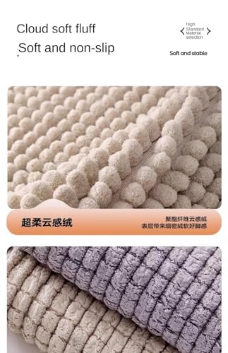 Tapis de sol de salle de bain Chenier antidérapant en chenille extra dense - 3