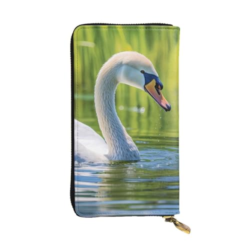 Portefeuille femme cuir noir avec compartiments zippés et grand rangement 12 cartes