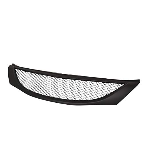 Compatible Replacement For 2008-2010 Suburu Impreza WRX STI Front Bumper Sports Grille Grill Black