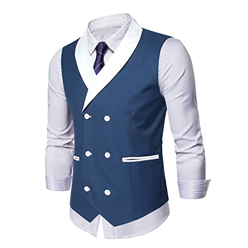 Veste d'hiver homme en flanelle bleue chaude pour affronter le froid avec style