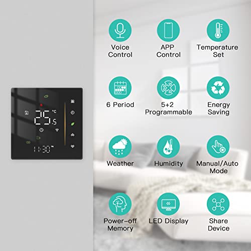 Raumthermostat für Fußbodenheizung von MoesGo