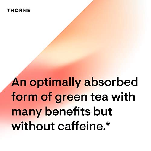 Thorne Green Tea Phytosome - Antioxidant, Liver Protective, And Metabolic Benefits Of Green Tea Without The Caffeine - 60 Capsules #TOP4