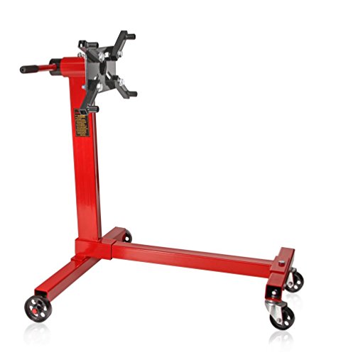 otgerlensker products Motorständer bis zu 900kg 360 drehbarer Motorhalter verstellbar und stabil | Motorheber Getriebeheber Getriebehalter (450 kg)