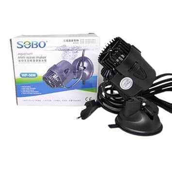 TAIYO PLUSS DISCOVERY? SOBO Aquarium Mini Wave Maker, Model: WP-50M, Voltage: AC 220-240V 50/60Hz, Power: 3W, Flow: 1000L/H-3000L/H