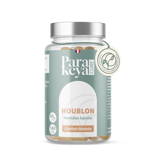 Parakeya - Houblon Bio | Confort Féminin | Complément alimentaire | 60 Gélules
