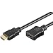 Produktbild Goobay 61915 High Speed HDMI Verlängerungskabel mit Ethernet, Vergoldet