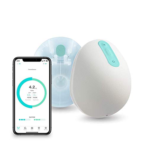 Willow Wearable Double Hands-Free Electric Breast Pump with App – Wireless and Quiet - Generation 3 (27mm)