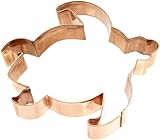 Old River Road Sea Turtle Shape Cookie Cutter, Copper