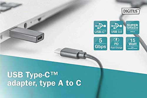 Digitus Adaptateur USB Type C USB A USB C Neuf - vue 10