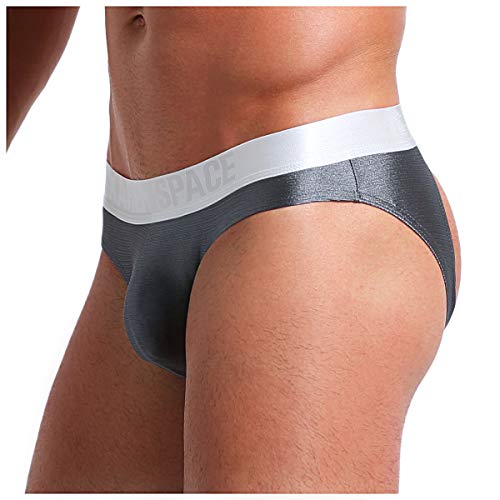 Arjen Kroos Men's Sexy Silky Jockstrap Tagless Underwear High Elastic Bulge Pouch Jock Briefs #TOP14