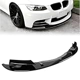 for E90 Front Chin Lip Fit for 2008-2011 M3 E90 Sedan E92 Coupe E93 Convertible Front Lower Air Dam Only Fits Aftermarket M3 Bumpers (Not Fits Original Factory or M-Tech M-Sport Front Bumpers)