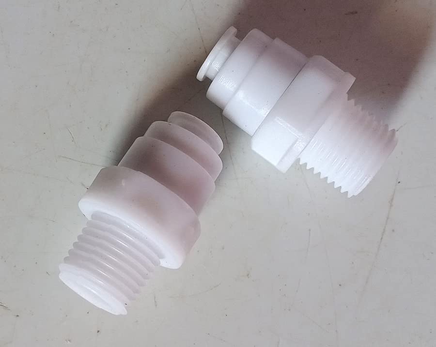 RO Water Male Connector (3/8 x 1/4) (2 Pcs)-image-33