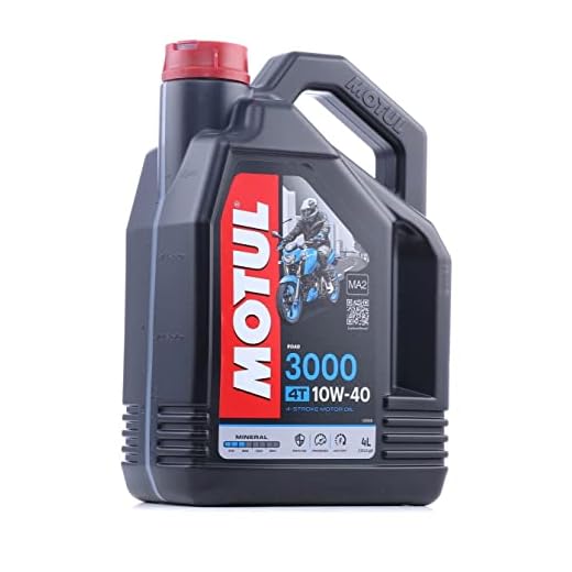 Motul 107693 3000 4T 10W-40 4L