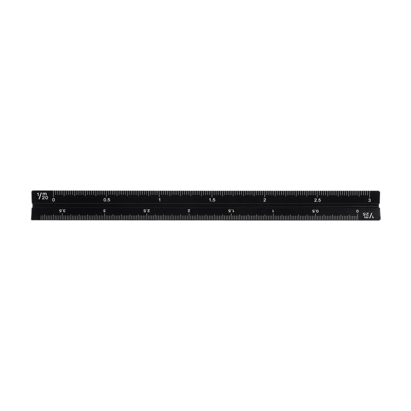 Architectural Scale Ruler Drawing Ruler Triangular Three-sided Architectural Student Alloy Stationery Scale
