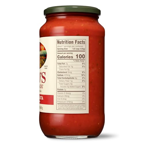 Image of Rao's Homemade Arrabbiata Sauce Made with Italian Tomatoes, 32 oz (Pack of 6)