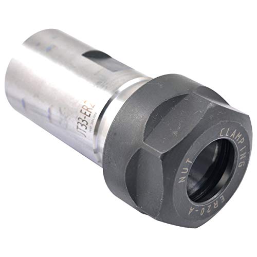 HHIP 3903-6054 ER20 Collet and Drill Chuck with JT33 Sleeve