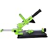 Universal Angle Grinder Stand - Multifunctional Angle Grinder Holder Bracket with Slide Handle & Upgraded Cast Iron Base Cutting Angle Adjustable for 100 and 125 Angle Grinder