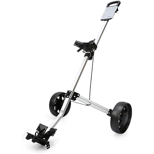 Golfbuy Two-Wheel Aluminum Golf Push Cart