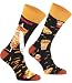TODO Lustige Döner Kebab Socken Herren und Damen, Socken mit Döner Motiv 39-42