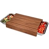 Limpieza: Los compartimentos, que se encuentran sujetos por raíles debajo de la tabla, podrán limpiarse en el lavavajillas. Te recomendamos limpiar la tabla de madera a mano.