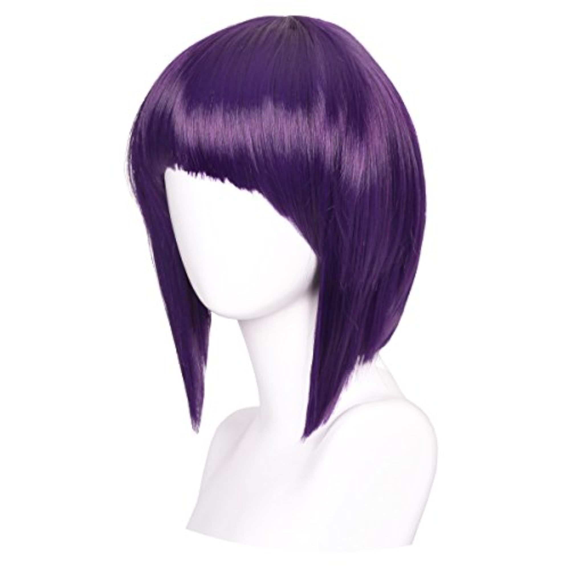 Short Dark Purple Anime Cosplay Wig