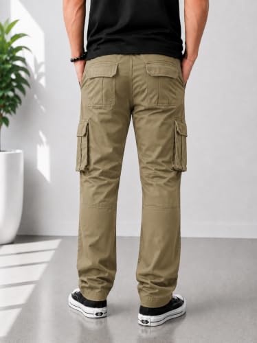 Image of Tagas Men Plus Flap Pocket Side Drawstring Waist Cargo Pants || Trousers Casual Pant || Cargo Pant || Jeans Pant || Track Pant for man ||MC-8
