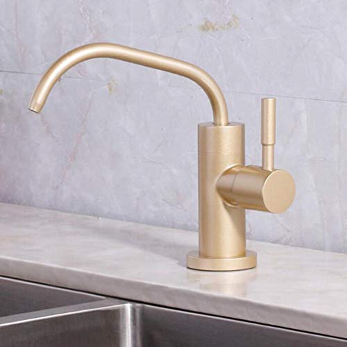 Robinet osmoseur 1/4'' en acier inoxydable pour cuisine