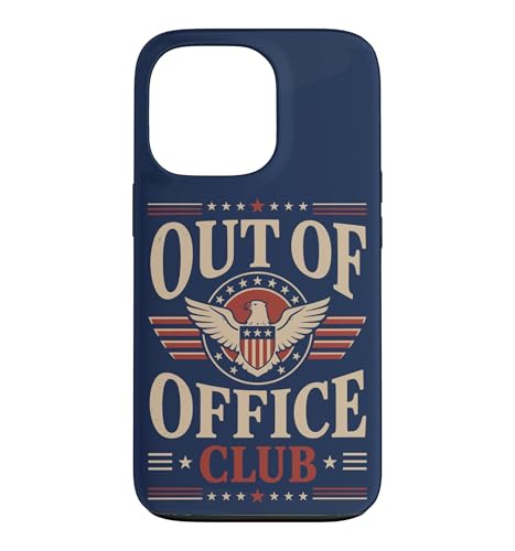 Out Of Office Club Patriotic Eagle USA ���g�����[���A �X�}�z�P�[�X iPhone 13 Pro �p