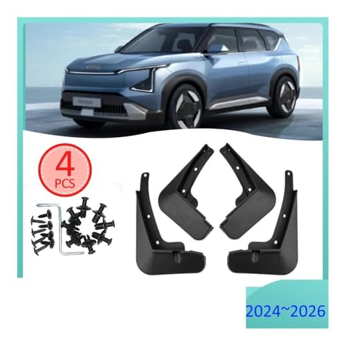 Bavettes pour KIA EV5 OV 2024 2025 : lot de 4 garde-boue avant et arrière - 6