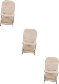 Ipetboom 3 Conjuntos De Cadeira De Hamster Cadeira De Roedor Cadeira De Alimentação De Hamster Pequenos Móveis Para Animais De Estimação Cadeira Fotografia Prop Cobaia Cadeira De