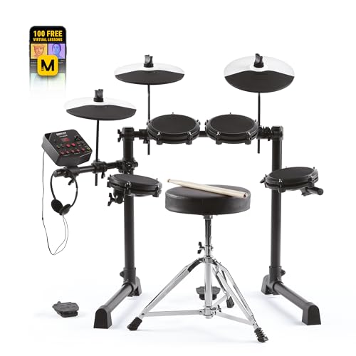 Alesis Debut Kit - Kinder Drum Kit mit 4 Mesh E-Drum Set Pads, 120 Sounds,...