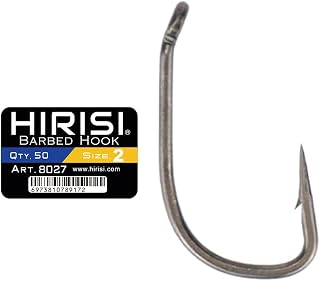 Edelstahl-Angelhaken PTFE-beschichtet, 50 Stk