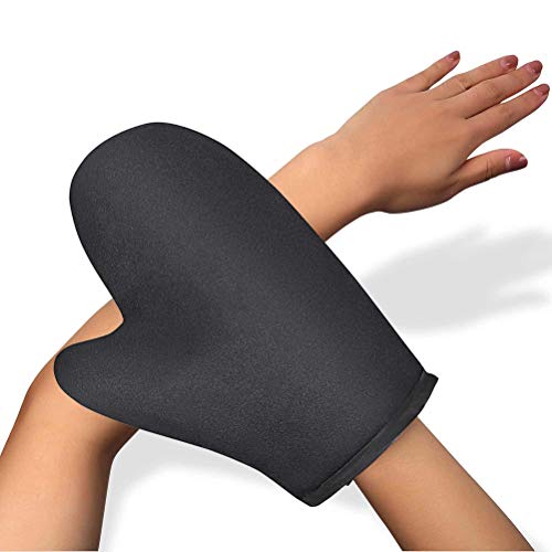 Generic Guante Bronceador sin Sol, Guante Autobronceador Suave para el Cuerpo (BLACK)