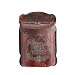 Creative Co-op Distressed Red North Pole Post Tin Box
