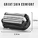 32B Replacement Shaver Head for Braun Series 3,Shaving Razor Head Suitable for Braun S3 3000s 3010s 3020s 3030s 3040s 3050cc 3070cc 3080s 3090cc 310s 320 330 340 350cc ect (2PCS)