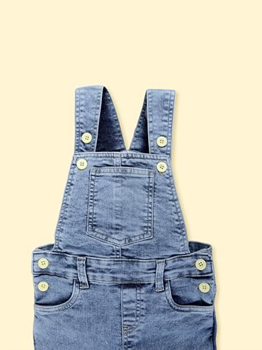Image of KiddoPanti Boys Denim Dungaree Pant