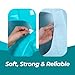 Pack 60 X-Large Disposable Toilet Seat Covers PE Material | Travel Toilet Seat Covers for Adults and Potty Training, Premium Toilet Seat Liners for Public Restrooms