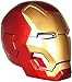 Iron Man Casco Elettronico 1/1 Telecomando/rilevamento del Modello Giocattolo Può Emettere Luce Adatto for Puntelli di Ruolo Giochi di Ruolo, Indossabile
