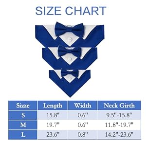 Dog Tuxedo Collar Dog Suit for Wedding Engagement and Birthday, Formal Dog Tux Bandana Costume with Blue Bow Tie and Adjustable Buckle,Suitable for Medium Dog.(Blue, M) Dog Tuxedo Collar Dog Suit for Wedding Engagement and Birthday, Formal Dog Tux Bandana Costume with Blue Bow Tie and Adjustable Buckle,Suitable for Medium Dog.(Blue, M)