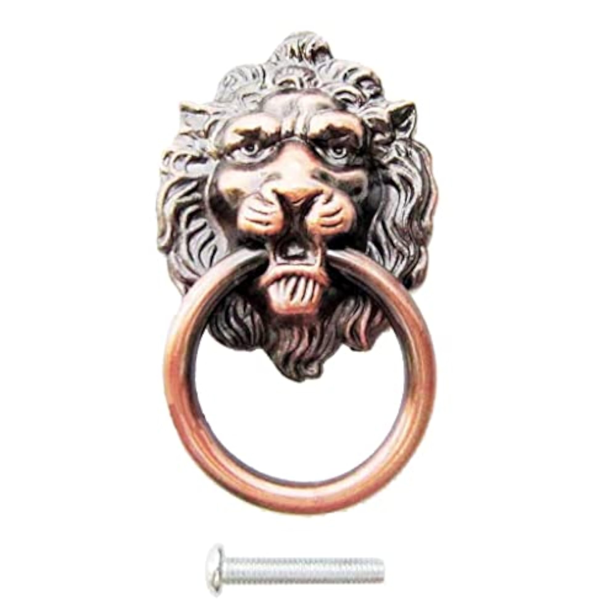 Vintage Lion Head Pull Handle for Cabinet and Drawer