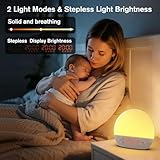 Sunrise Alarm Clock Wake Up Light, Digital Alarm Clocks Bedside Dimmable Night Light,White Noise Machine with 30 Soothing Sounds,Timer, Alarm Clocks for Heavy Sleepers Baby Kids Adult Teen Bedroom - Image 6