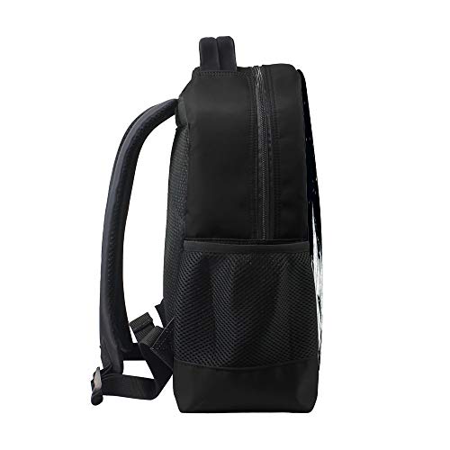 Sac à dos pour ordinateur portable léger en polyester multi-poches - 4