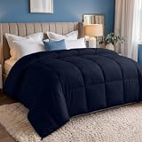 Utopia Bedding Edredón Ligero 200 g/m²,Azul Marino
