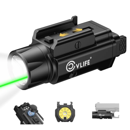 CVLIFE 1500 Lumens Laser Light Combo for Pistol...
